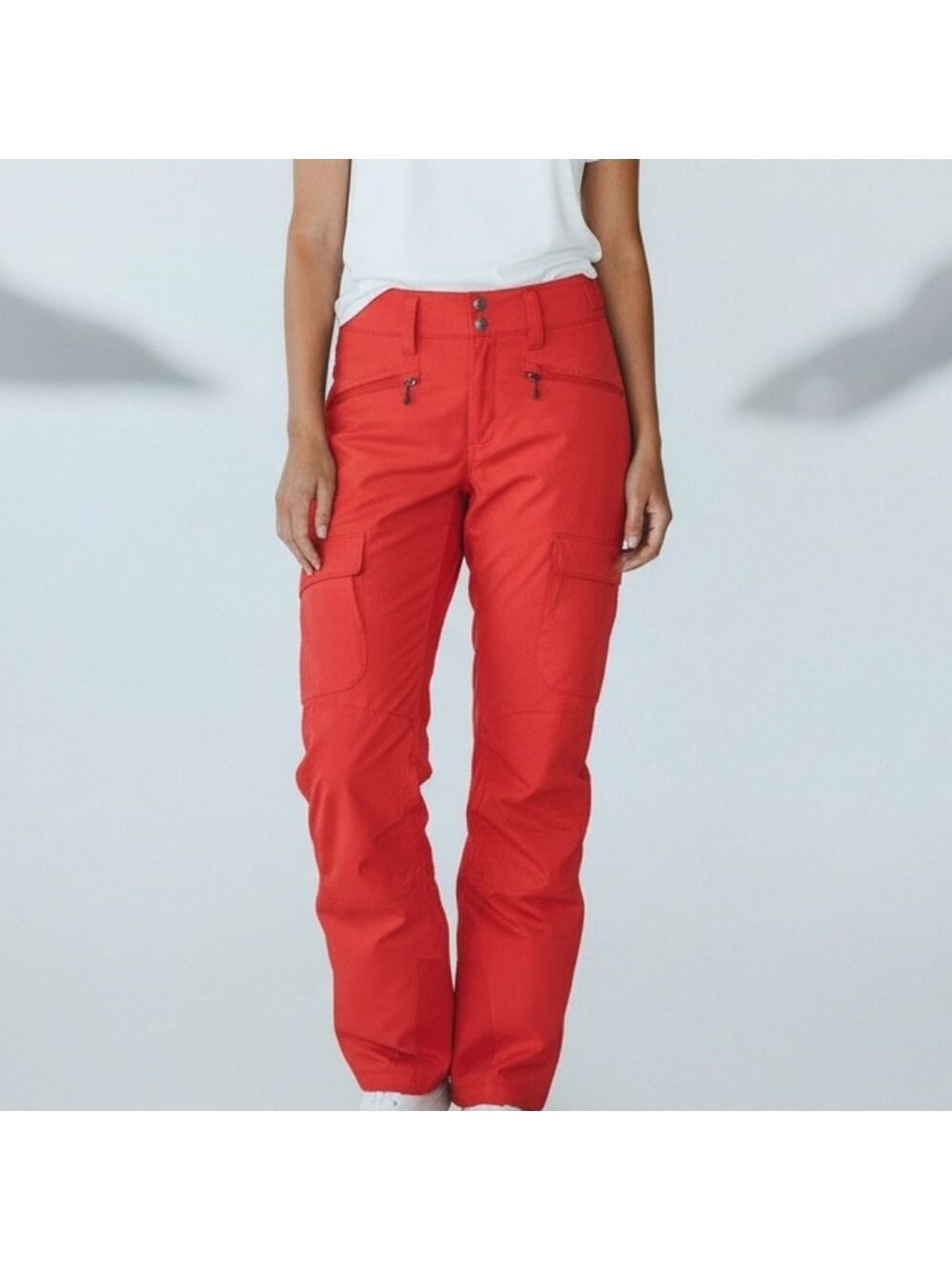 Patagonia Women's Insulated Snowbelle Pants Red Sz XS